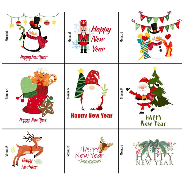 Christmas Drawstring Backpack – 18 Holiday & New Year 2027 Designs, Models 1 to 9 - Pamusan.com