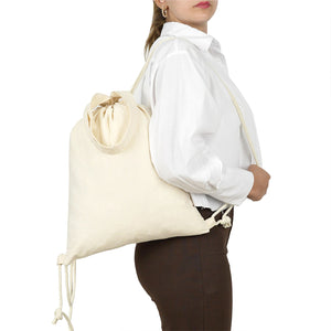 Christmas Drawstring Backpack Worn on the Back with Rope Straps - Pamusan.com