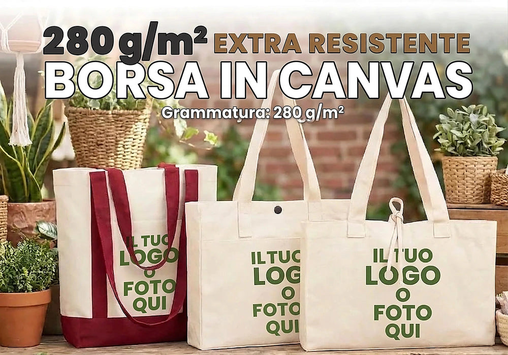 borsa in canvas 280