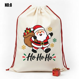 Sacco di Babbo Natale Personalizzato – 60 x 90 cm Grande Sacchetto Regalo per Natale e Capodanno - Pamusan.it