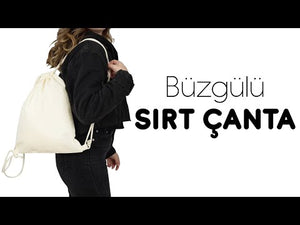 Zaino con Coulisse - Materiale: Tela 220 g/m² - Sacche con Coulisse in Cotone Personalizzate