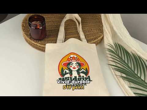 Tote Bag in Cotone Personalizzata – 23 x 23 cm Leggera Riutilizzabile con Stampa su Misura