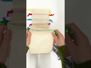 Sacchetti Buon Natale e Anno Nuovo – Sacchetti Regalo in Cotone Personalizzati