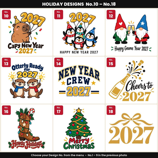 Red Canvas New Year Tote Bag 14" × 16" (35 × 40 cm) – Just Chillin' Snowman Printed Holiday Design - Pamusan.com