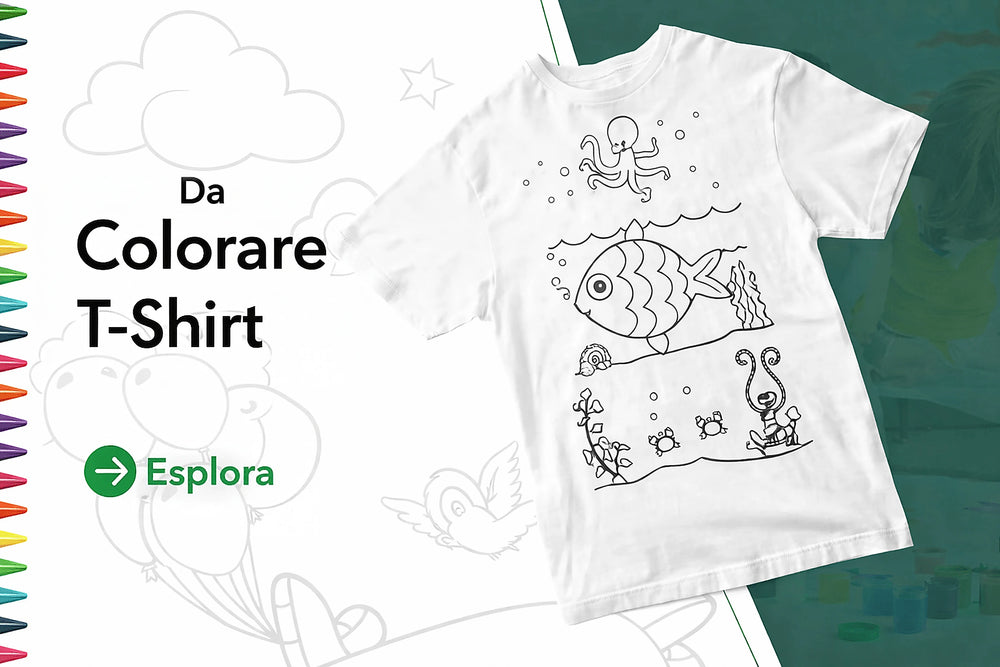 custom coloring tshirts for kids