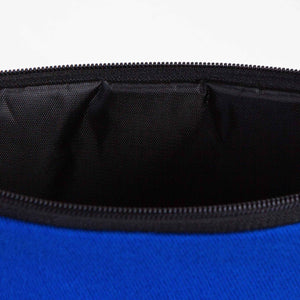 Zippered Clutch Bag – Blue – 10" × 7" (25 × 18 cm) - 10 oz - Pamusan.com